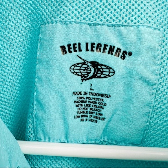 Lot of 2 (TWO) Reel Legends Long Sleeve Shirts - Size Large - Picture 5 of 7